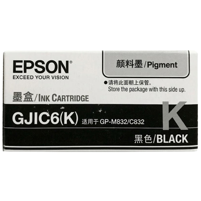 Genuine Epson GJIC6 Black Ink Cartridge