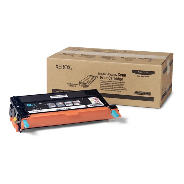 Original Xerox 113R00719 Standard Yield Cyan Toner Cartridge