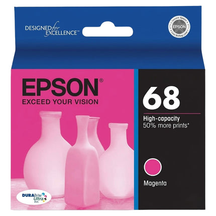 Original Epson 68 Magenta Ink Cartridge