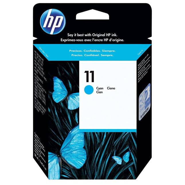 Original HP 11 Cyan Ink Cartridge-C4836A