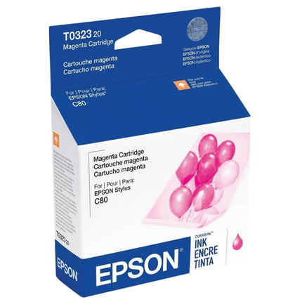 Original Epson T032 Standard-Yield Magenta Ink Cartridge, T032320