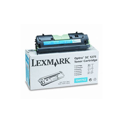 Original Lexmark 1361752 Standard Yield Cyan Toner Cartridge 