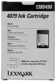 Original Lexmark 4079 Standard Yield Black Ink Cartridge, 1380490