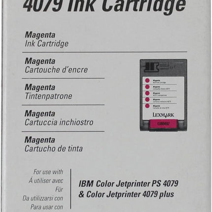 Original Lexmark 4079 Standard Yield Magenta Ink Cartridge, 1380492