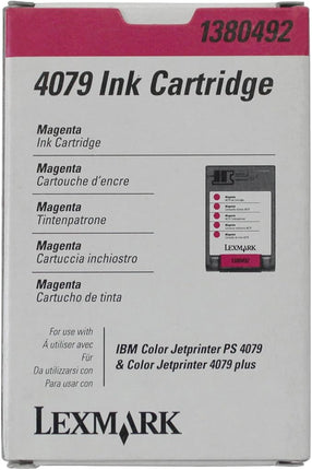 Original Lexmark 4079 Standard Yield Magenta Ink Cartridge, 1380492