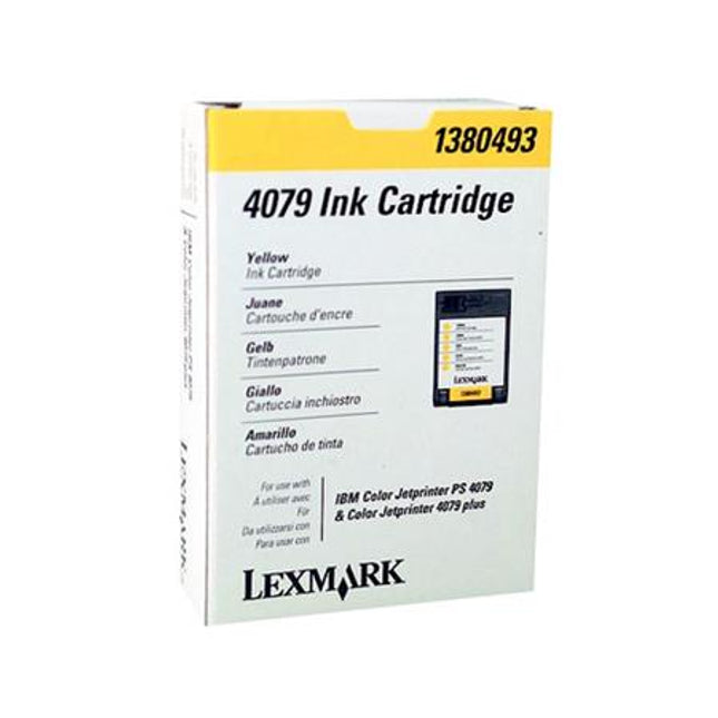 Original Lexmark 4079 Standard Yield Yellow Ink Cartridge, 1380493
