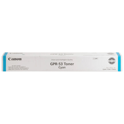 Original Canon GPR-53 Standard Yield Cyan Toner Cartridge, 8525B003