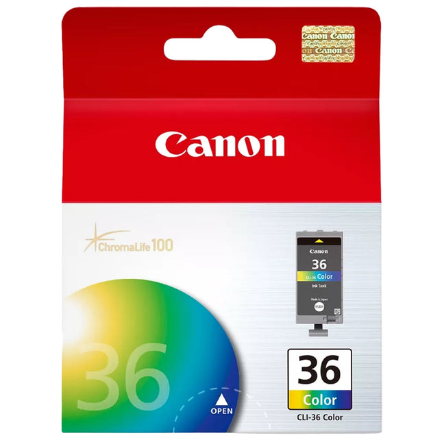 Original Canon CLI-36 Color Ink Cartridge