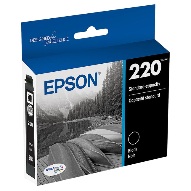 Epson 220 Standard-capacity Black Ink Cartridge