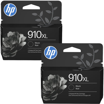 Original HP 910XL (3JB42BN) Black High Yield Ink Cartridge-2 Pack