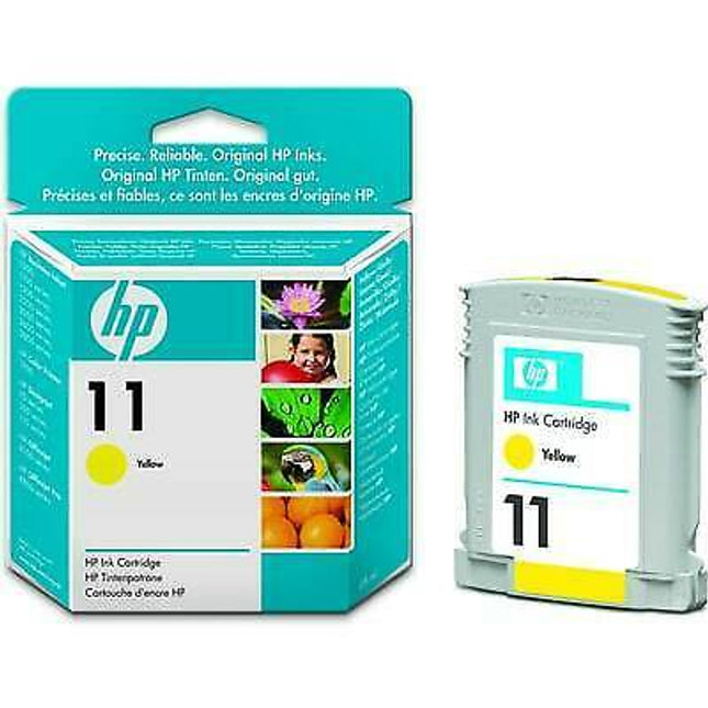 Original HP 11 Yellow Ink Cartridge-C4838A