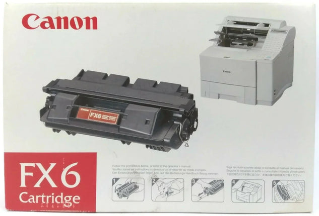 Genuine Canon FX-6 High-Yield Black Toner Cartridge, 1559A002AA