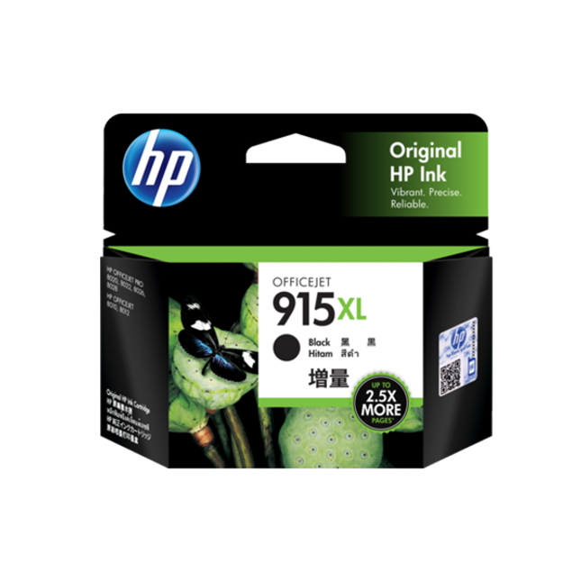 Original HP 915XL Black (3YM22AA) Ink Cartridge