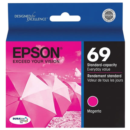 New Genuine Epson 69 Magenta Ink Cartridge