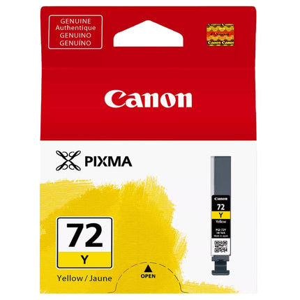 Original Canon PGI-72 Yellow Ink Cartridge