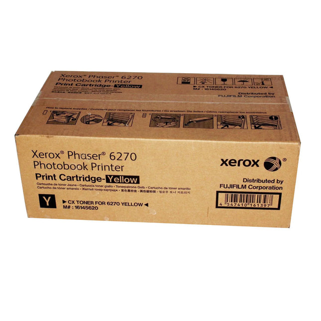 Xerox Phaser 6270 Photobook Printer Yellow Print Cartridge, 16145620