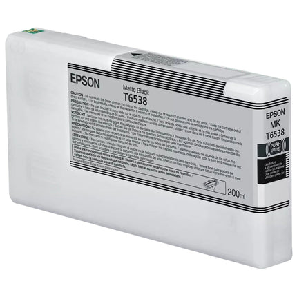 Epson T6538 Matte Black Ink Cartridge, T653800
