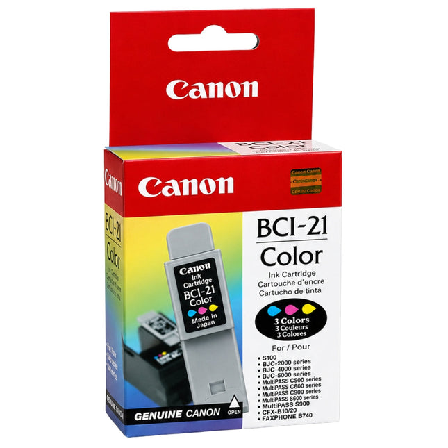 Original Canon BCI-21 Color Ink Cartridge