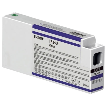 Original Epson T824D Standard Yield Violet Ink Cartridge, C13T824D00