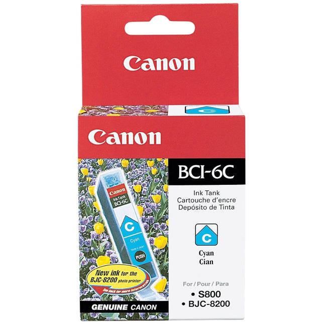 Original Canon BCI-6 Cyan Ink Cartridge