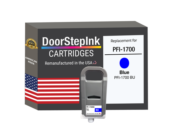  Canon PFI-1700 Blue Ink Cartridges
