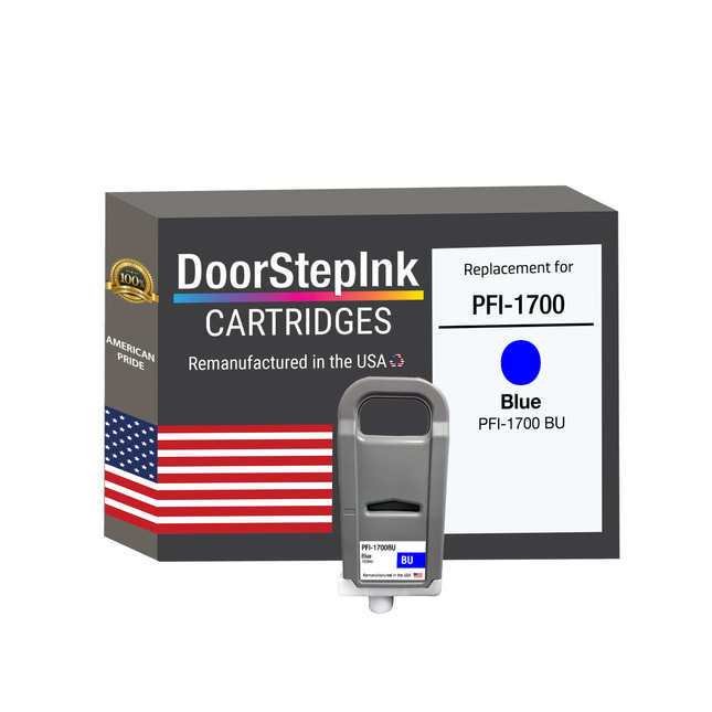  Canon PFI-1700 Blue Ink Cartridges