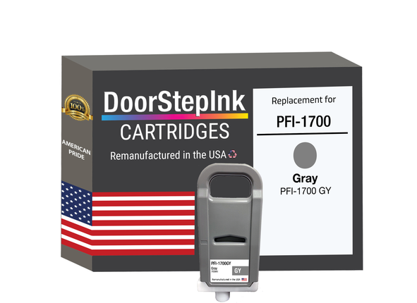 Canon PFI-1700 Gray Ink Cartridges