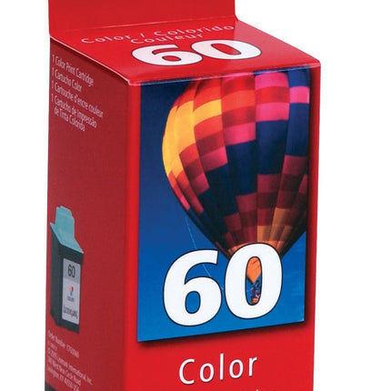 Genuine Lexmark 60 Standard Yield Color Inkjet Cartridge, 17G0060
