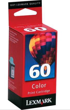 Genuine Lexmark 60 Standard Yield Color Inkjet Cartridge, 17G0060