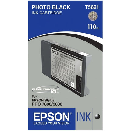Original Epson T5621 Photo Black 110ml Ink Cartridge