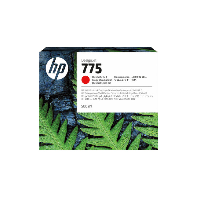 Original HP 775 Standard Yield Chromatic Red (500ml) Ink Cartridge, 1XB20A