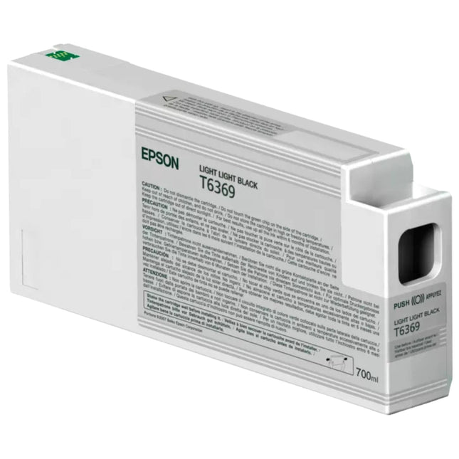 Epson T6369 Light Light Black Ink Cartridge, T636900