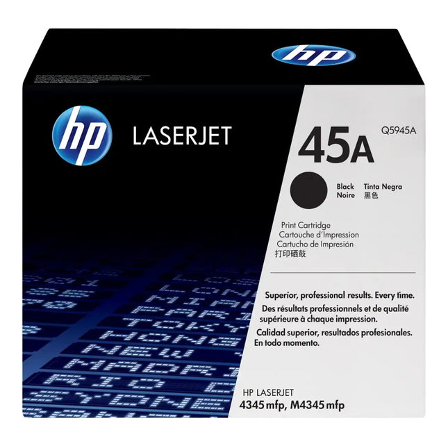 Original HP Q5945A Standard Yield Black Toner Cartridge