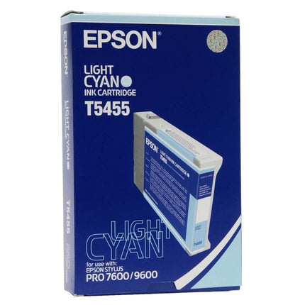 Original Epson T545500 Light Cyan Ink Cartridge