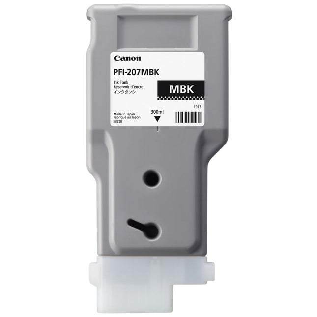 Original Canon PFI-207 300mL Matte Black Ink Cartridge