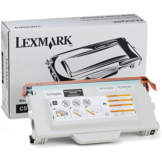 Original Lexmark 20K0503 Standard Yield Toner Cartridge