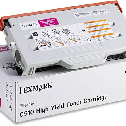 Original Lexmark 20K1401 High Yield Magenta Toner Cartridge