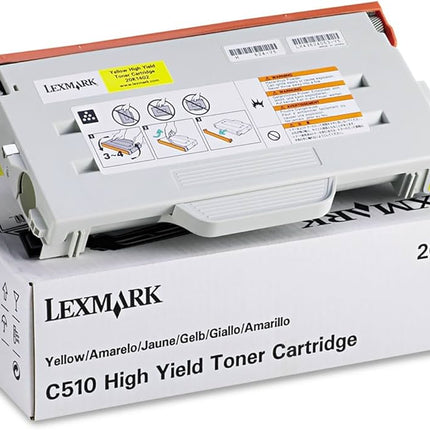 Original Lexmark 20K1402 High Yield Yellow Toner Cartridge