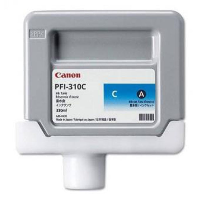 Original Canon PFI-310C Cyan Ink Cartridge,2360C001