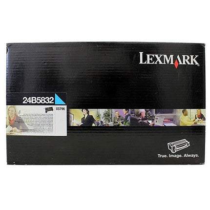 Original Lexmark 24B5832 Extra High Yield Cyan Toner Cartridge