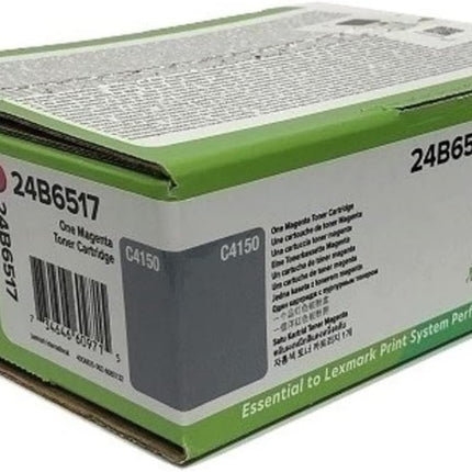 Original Lexmark C4150 High Yield Magenta Toner Cartridge, 24B6517