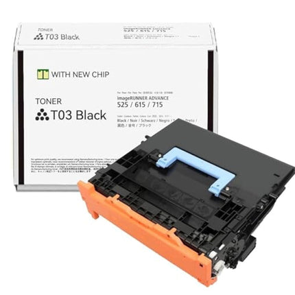 Genuine Canon T03 Standard Yield Black Toner Cartridge, 2725C001