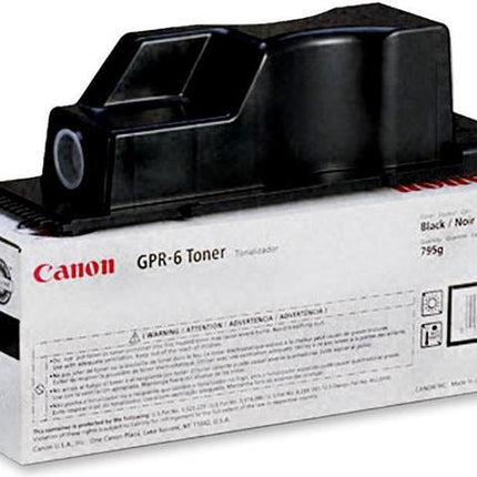 Canon GPR-6 High Yield Black LaserJet Toner Cartridge, 6647A003AA