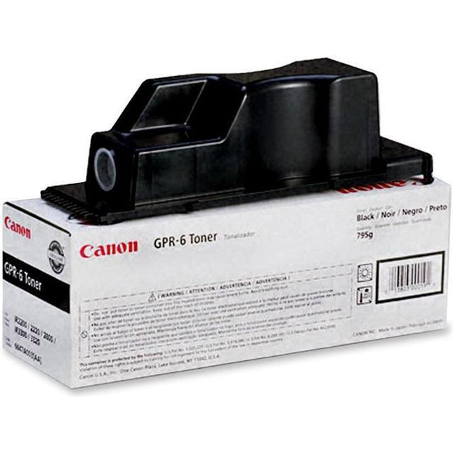 Canon GPR-6 High Yield Black LaserJet Toner Cartridge, 6647A003AA