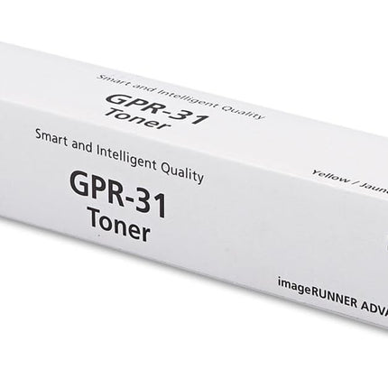 Original Canon GPR-31 Standard Yield Yellow Toner Cartridge, 2802B003AA