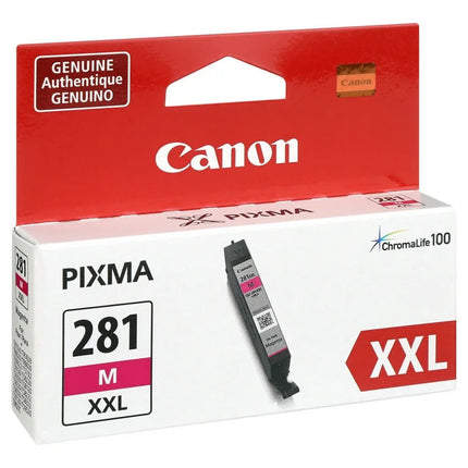 Original Canon 281 XXL Extra High Yield Magenta Ink Cartridge, 1981C001