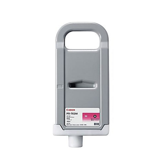 Genuine Canon PFI-703MBK Standard Yield Mattle Black Ink Cartridge, 2962B001AA