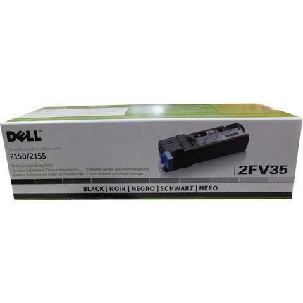 Genuine Dell 2FV35 Black Toner Cartridge, 331-0712
