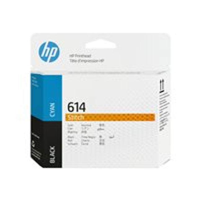 Original HP 614 STITCH Black/Cyan Printerhead,2LL62A