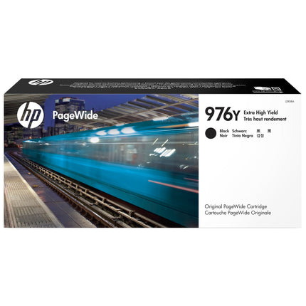 Original HP 976Y Extra High Yield Black Ink Cartridge, L0R08A